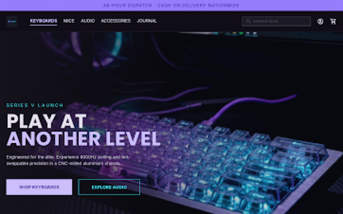 Circuit theme storefront preview
